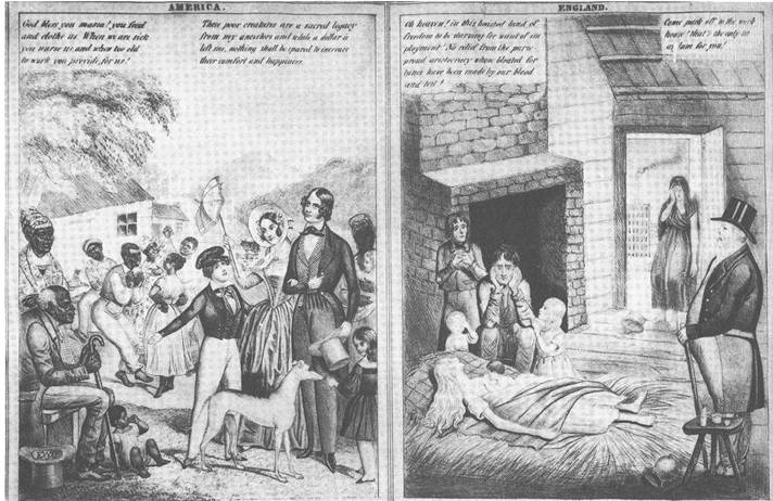 Pro-Slavery Cartoon (this image can be found in American Spirit: Volume I)